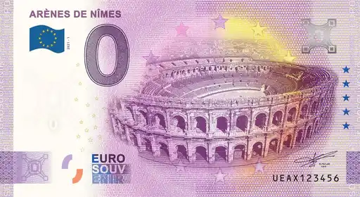 0€-Schein ARÈNES DE NÎMES
