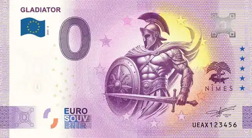 0€-Schein GLADIATOR