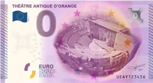 Billete de 0€ THÉÂTRE ANTIQUE D'ORANGE