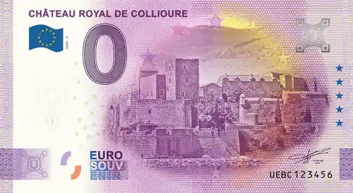 Billet 0€ CHÂTEAU ROYAL DE COLLIOURE