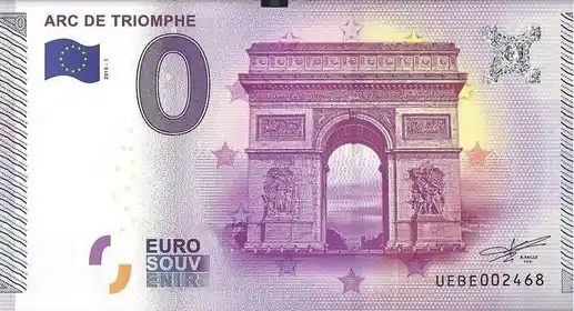 Billet 0€ ARC DE TRIOMPHE