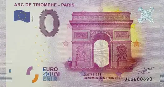 Billet 0€ ARC DE TRIOMPHE - PARIS