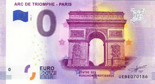 Billet 0€ ARC DE TRIOMPHE - PARIS