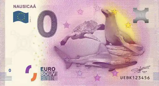 Billete de 0€ NAUSICAÁ