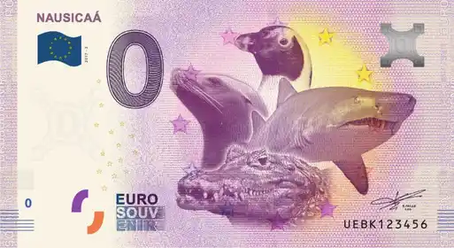 0€-Schein NAUSICAÁ