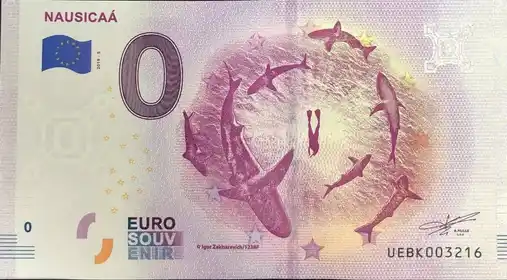 Banconota da 0€ NAUSICAÁ
