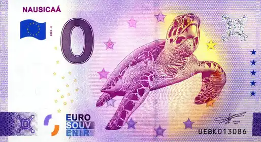 Billete de 0€ NAUSICAÁ