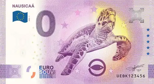 Billete de 0€ NAUSICAÁ