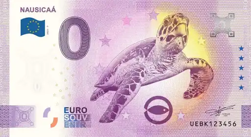 Banconota da 0€ NAUSICAÁ