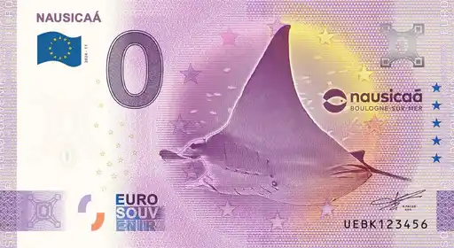 Billete de 0€ NAUSICAÁ NAUSICAÁ