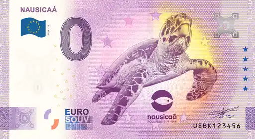 Banconota da 0€ NAUSICAÁ