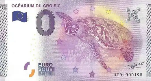 Billete de 0€ OCÉARIUM DU CROISIC