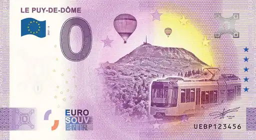 0€-Schein LE-PUY-DE-DÔME