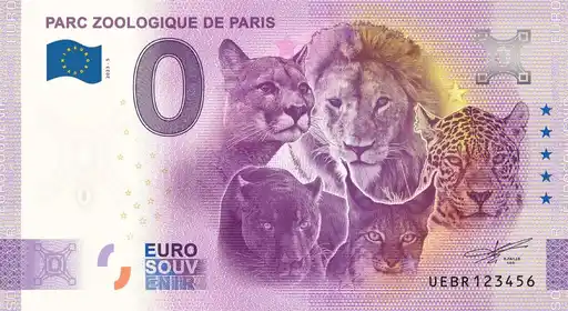 Billete de 0€ PARC ZOOLOGIQUE DE PARIS