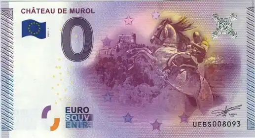 Banconota da 0€ CHÂTEAU DE MUROL