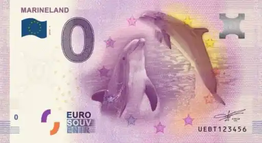 Banconota da 0€ MARINELAND