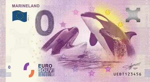 Billete de 0€ MARINELAND