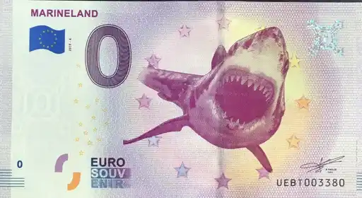 Billete de 0€ MARINELAND