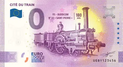 Billet 0€ CITÉ DU TRAIN 111 - BUDDICOM N°33