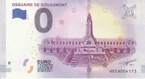 Banconota da 0€ OSSUAIRE DE DOUAUMONT
