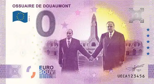 Billete de 0€ OSSUAIRE DE DOUAUMONT