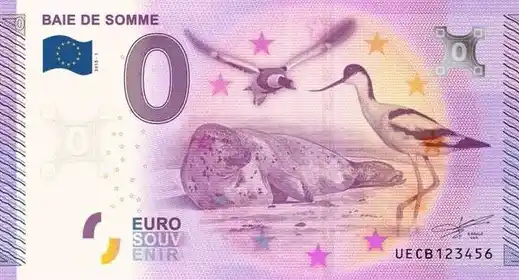 Banconota da 0€ BAIE DE SOMME