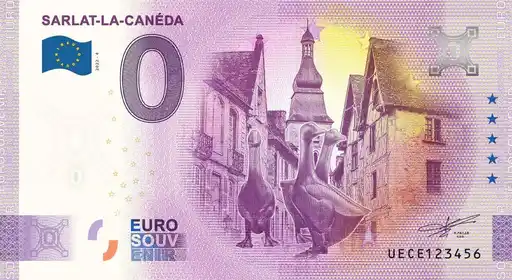 Billete de 0€ SARLAT-LA-CANÉDA