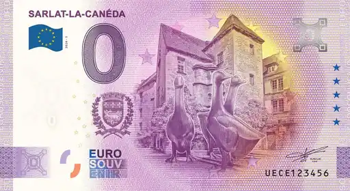 0€-Schein SARLAT-LA-CANÉDA
