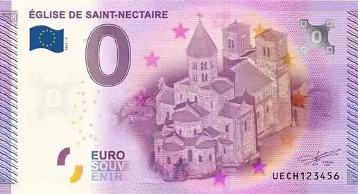 Billet 0€ ÉGLISE DE SAINT-NECTAIRE