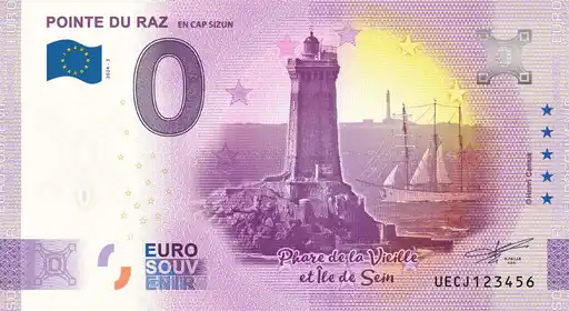 Billet 0€ POINTE DU RAZEN CAP SIZUN Phare de la Vieille et l'Ile de Sein