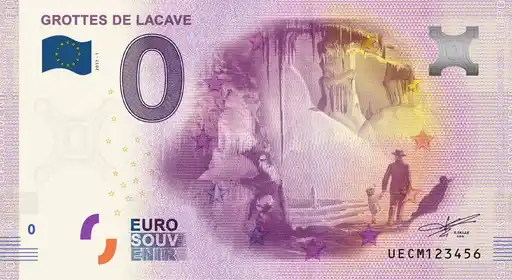 Billete de 0€ GROTTES DE LACAVE