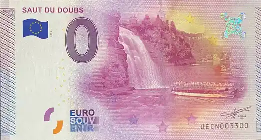 0€-Schein SAUT DU DOUBS