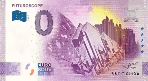 0€-Schein FUTUROSCOPE