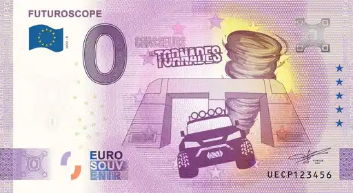 0€-Schein FUTUROSCOPE CHASSEURS DE TORNADES