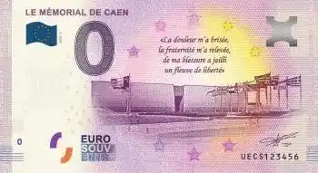 0€-Schein LE MÉMORIAL DE CAEN