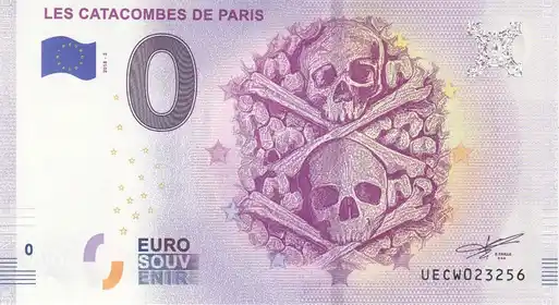 Billet 0€ LES CATACOMBES DE PARIS