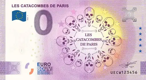 Billet 0€ LES CATACOMBES DE PARIS