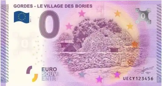 Billete de 0€ GORDES - LE VILLAGE DES BORIES