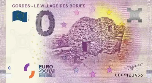 Billete de 0€ GORDES - LE VILLAGE DES BORIES