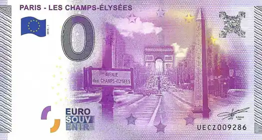 Billet 0€ PARIS - LES CHAMPS-ELYSÉES