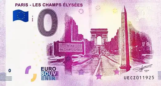 Billet 0€ PARIS - LES CHAMPS ELYSÉES