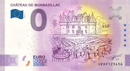 Billete de 0€ CHÂTEAU DE MONBAZILLAC