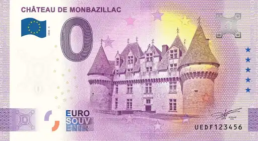Billete de 0€ CHÂTEAU DE MONBAZILLAC