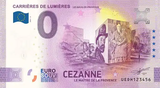 Billet 0€ CARRIÈRES DE LUMIÈRESLES-BAUX-DE-PROVENCE CEZANNE LE MAÎTRE DE LA PROVENCE