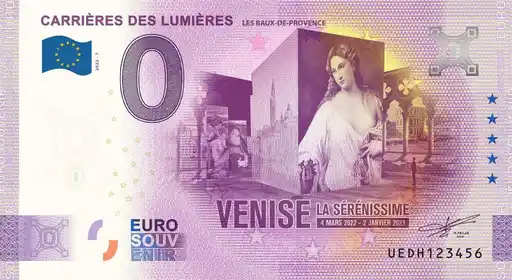 Billet 0€ CARRIÈRES DE LUMIÈRESLES-BAUX-DE-PROVENCE VENISE LA SERENISSIME