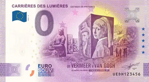Billet 0€ CARRIÈRES DE LUMIÈRESLES-BAUX-DE-PROVENCE DE VERMEER A VAN GOGH LES MAÎTRES HOLLANDAIS