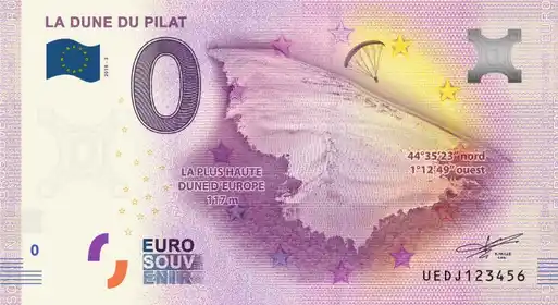 Billet 0€ LA DUNE DU PILATLA PLUS HAUTE DUNE D'EUROPE 117 m