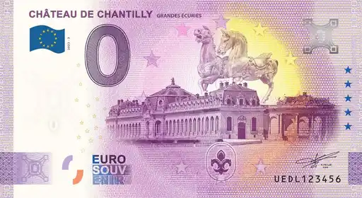 Billet 0€ CHÂTEAU DE CHANTILLY GRANDES ECURIES