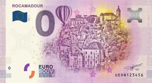 0€-Schein ROCAMADOUR