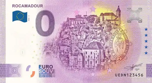 Billete de 0€ ROCAMADOUR